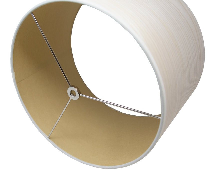 Urbanest White Oak Veneer Drum Lamp Shade