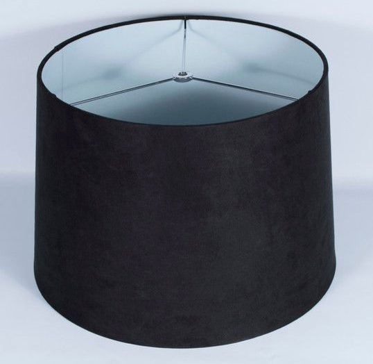 Grey suede lampshade discount