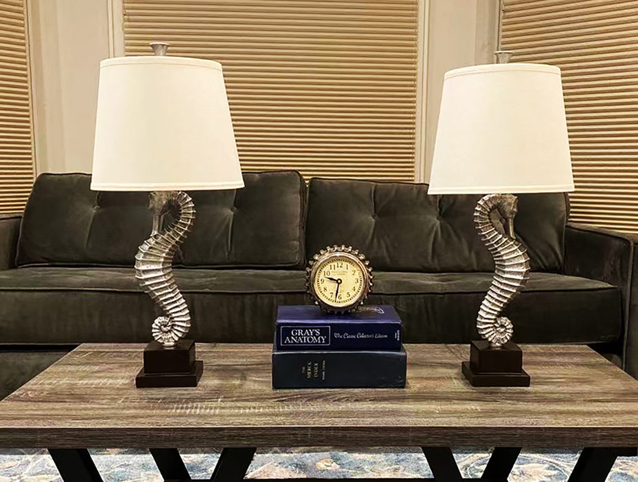 Set of 2 Seahorse Table Lamps