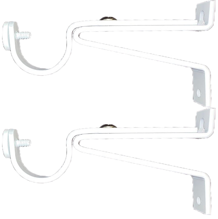 Urbanest Adjustable Curtain Rod Bracket, up to 1 1/8-inch Diameter Rods