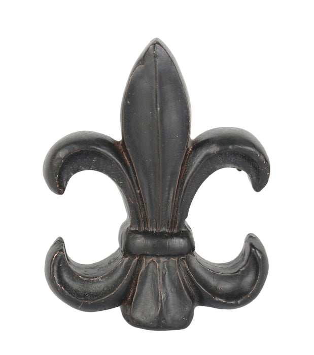 Fleur de Lis Lamp Finial, 2 3/8-inch Tall