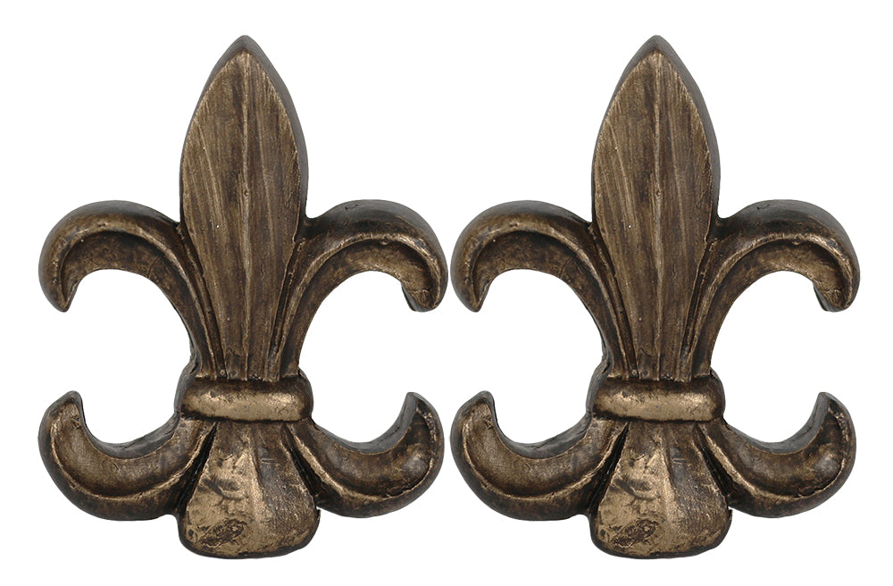 Fleur de Lis Lamp Finial, 2 3/8-inch Tall