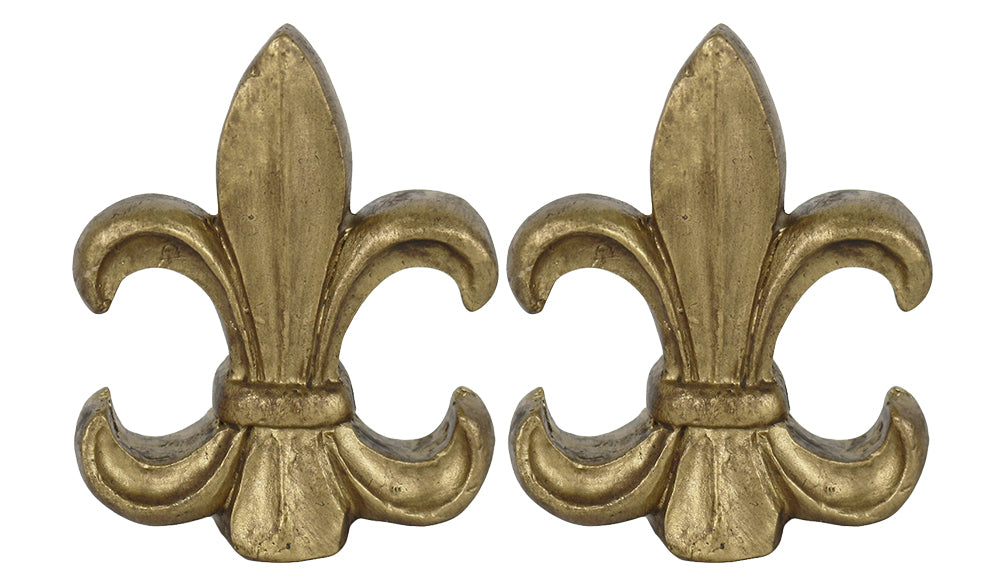 Fleur de Lis Lamp Finial, 2 3/8-inch Tall