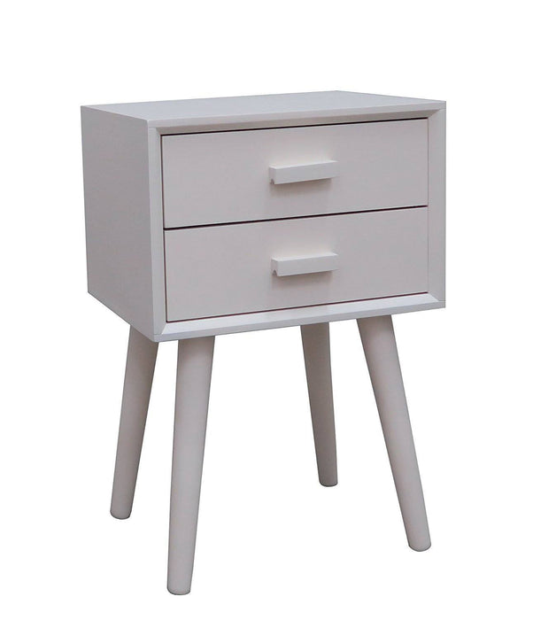 Hartford Two Drawer Side Table - 4 Finishes