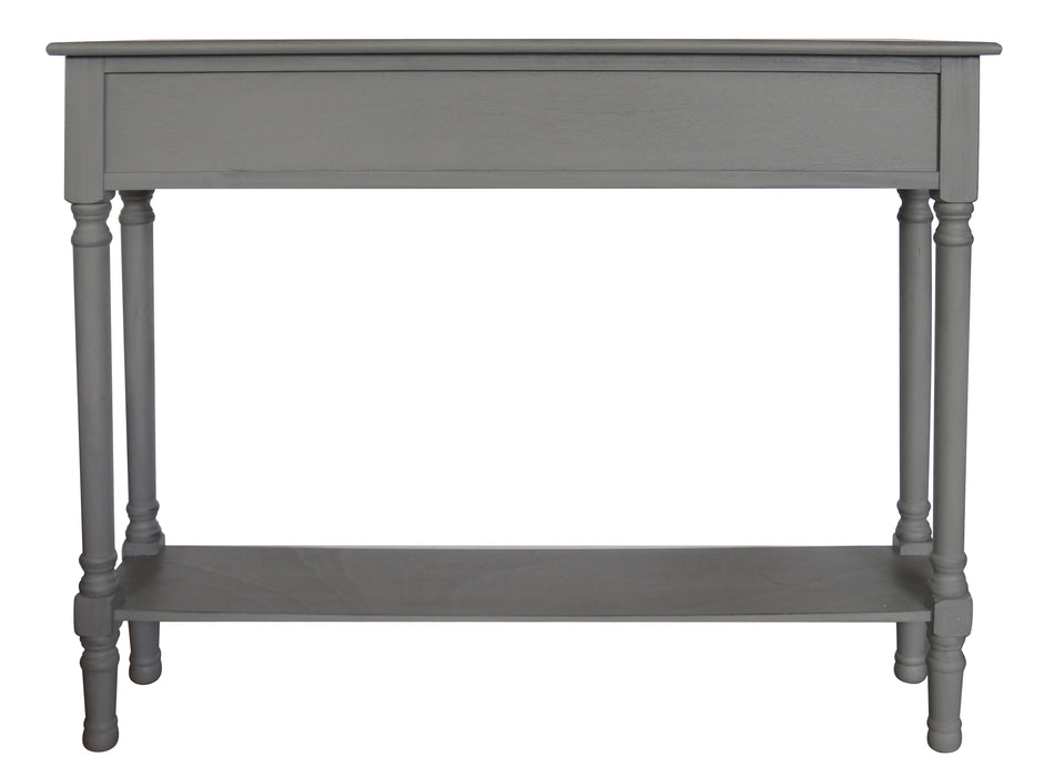 Burlington Console Table with 3 Drawers, 32-inch Tall, 39 1/2-inch Wide, 9-inch Deep