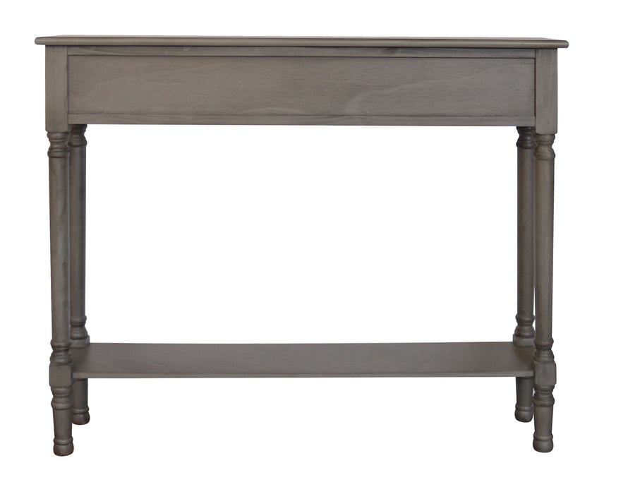 Burlington Console Table with 3 Drawers, 32-inch Tall, 39 1/2-inch Wide, 9-inch Deep