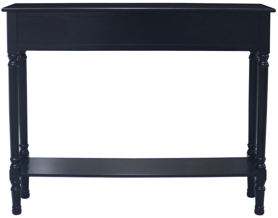 Burlington Console Table with 3 Drawers, 32-inch Tall, 39 1/2-inch Wide, 9-inch Deep